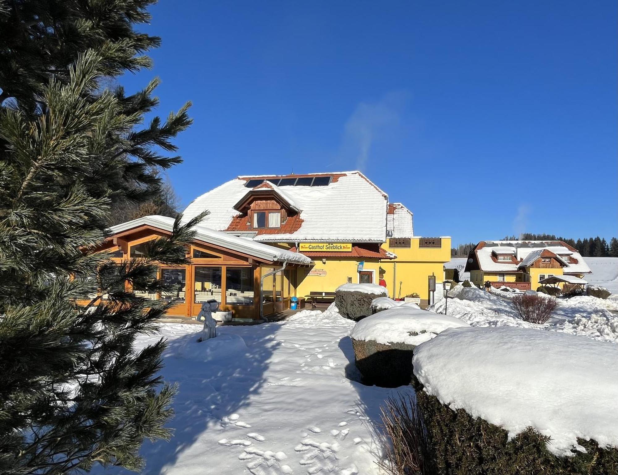 Hotel Gasthof Seeblick Zeutschach Extérieur photo